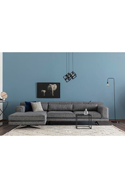 Vivense JİVAGO KÖŞE KOLTUK, GRİ, SOL KÖŞE