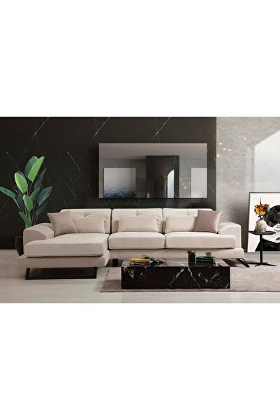 Vivense FRİDO KÖŞE KOLTUK, EKRU, SOL KÖŞE