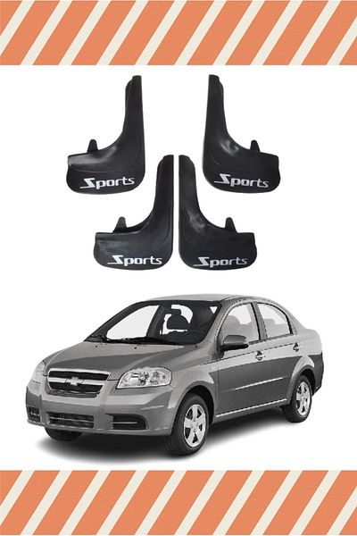 NOVDES Chevrolet Aveo Saloon 2005-2011 - Sports Lettering Set of 4 Leggings and Leggings
