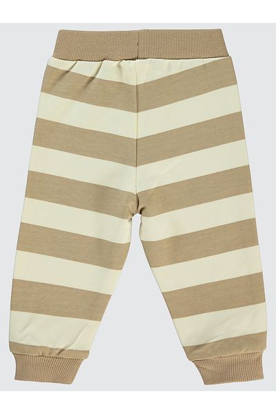 Civil Baby Baby Boy Sweatpants 6-18 Months Milky Brown