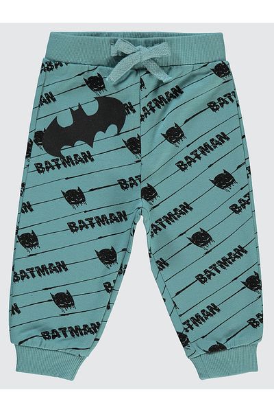 Batman 6-18 Months Baby Boy Sweatpants - Civil Baby Batman, Pastel Green