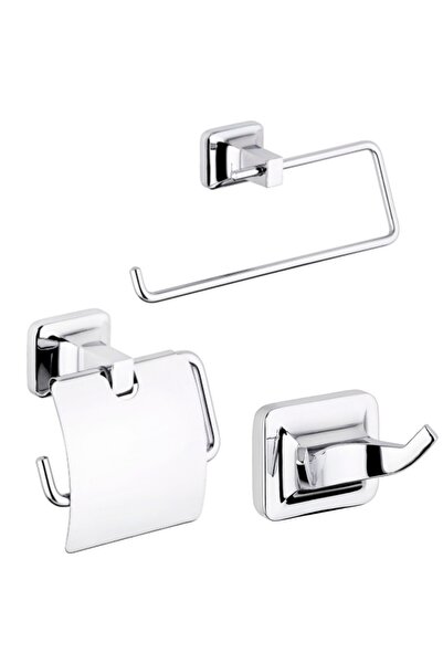 CAMERO Adnoss Camero Uno Tuvalet Kağıtlığı + Havluluk +Askılık