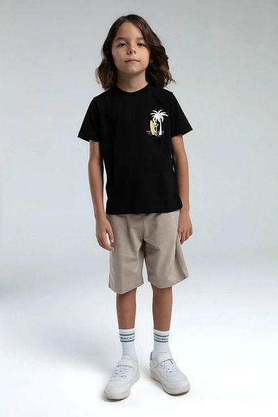 Rolypoly Cycling Neck 100% Cotton Boys Shorts Suit