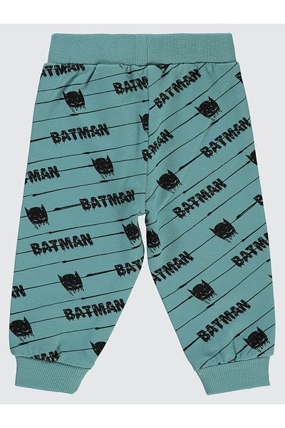 Batman 6-18 Months Baby Boy Sweatpants - Civil Baby Batman, Pastel Green