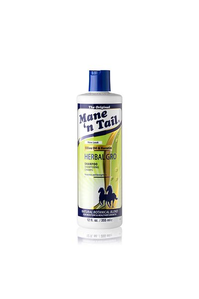 MANE'N TAIL Mane' N Tail - 355 مل شامبو للشعر بخلاصة النباتات العشبية مع كسر الشعر