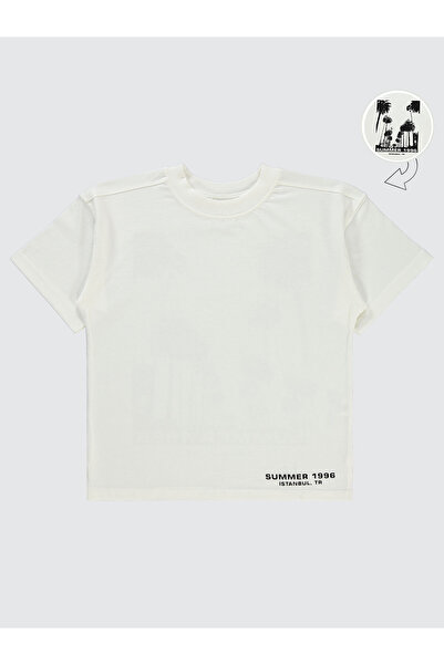 Civil Boys تي شيرت للأولاد 6-9 سنوات إكرو