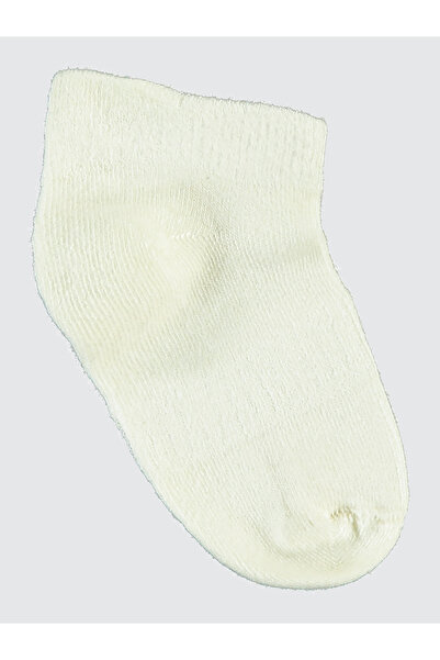 Civil Baby Baby Girl 3-Piece Bamboo Socks 6-18 Months Ecru