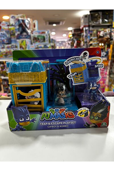 Pj Maskeliler kedi çocuk ve romeo mini oyun seti