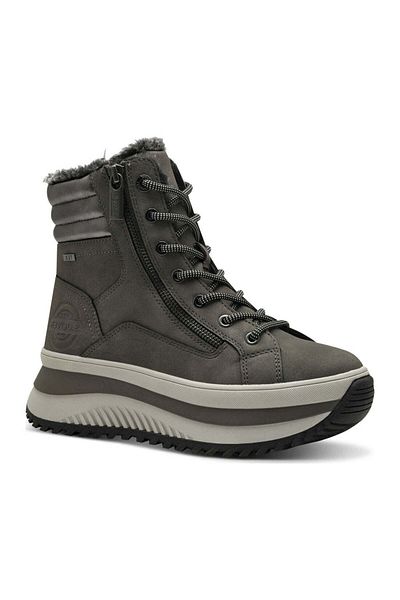 s.Oliver Grey Booties Womens Shoes