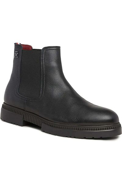 Tommy Hilfiger Cizme negre Pantofi barbati