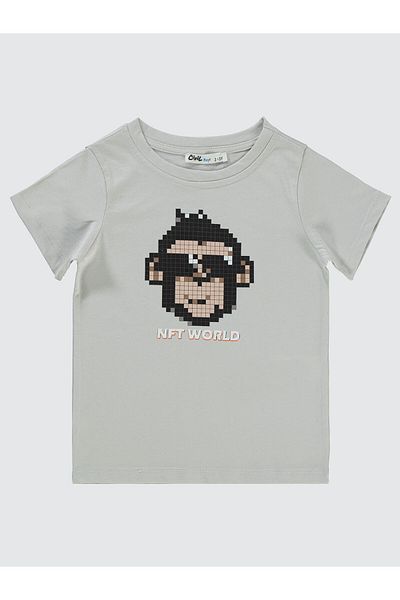Civil Boys Boy's T-Shirt 2-5 Years Light Grey
