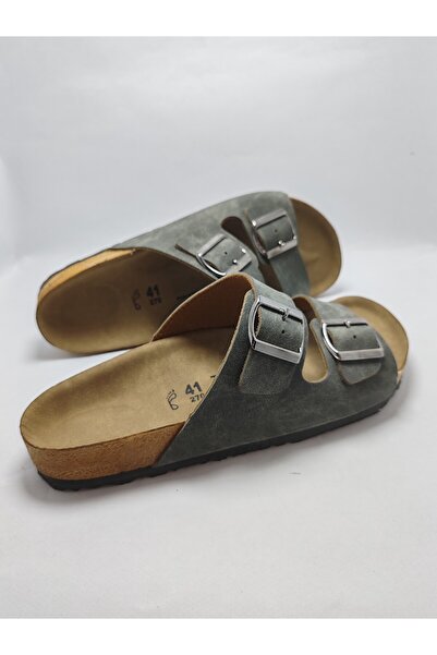 DAD WOLF Грибна підошва Арізона Леолі Модель з подвійною пряжкою Ортопедичні капці