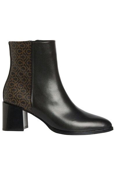 Calvin Klein Black Booties Womens Shoes