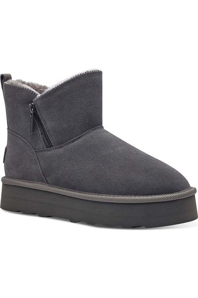 s.Oliver Grey Booties Womens Shoes