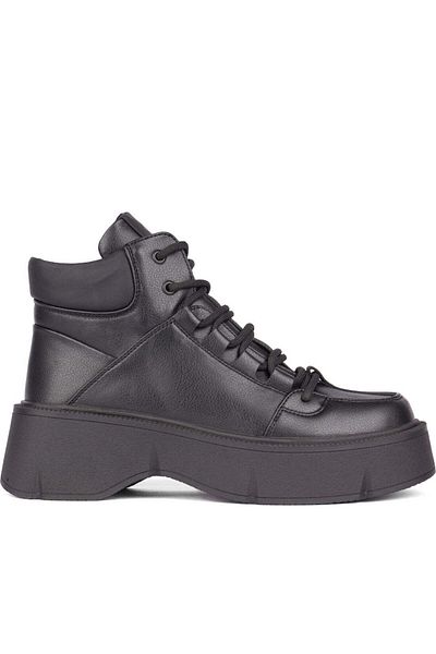 Betsy Black Booties Womens Shoes
