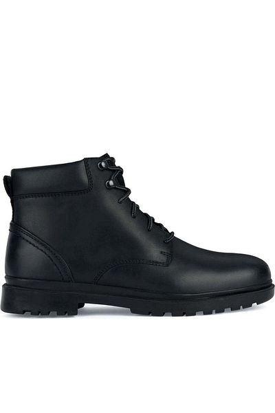 Geox Black Booties Mens Shoes