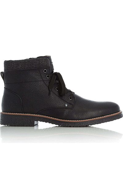Rieker Cizme negre Pantofi barbati
