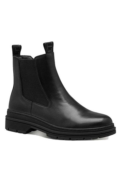Tamaris Black Booties Womens Shoes