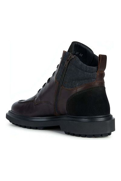 Geox Brown Booties Mens Shoes
