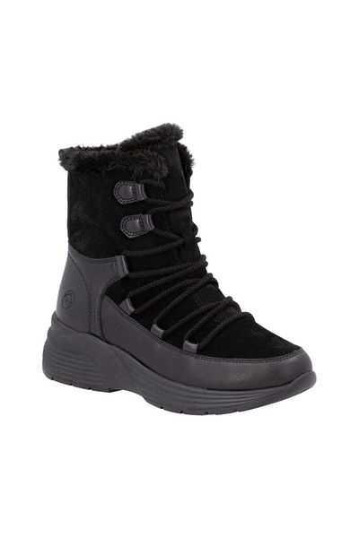 Remonte Black Booties Womens Shoes