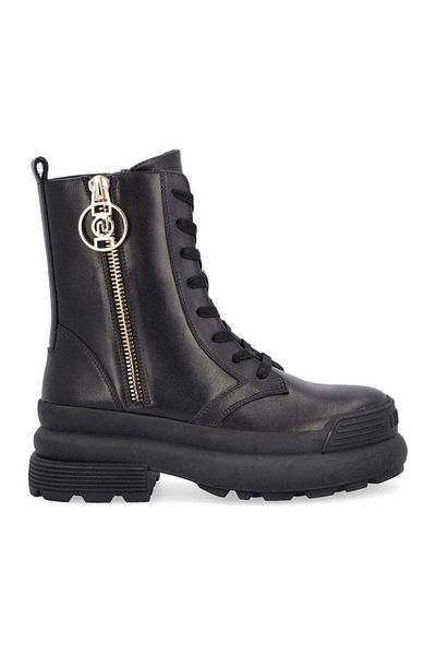 Liu Jo Black Booties Womens Shoes