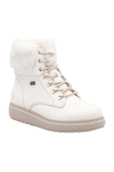 Remonte White Booties Womens Shoes