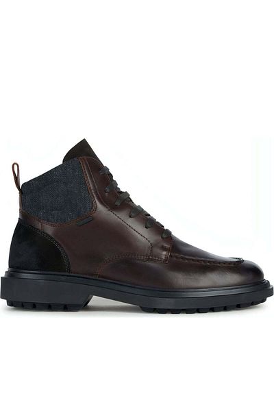 Geox Brown Booties Mens Shoes