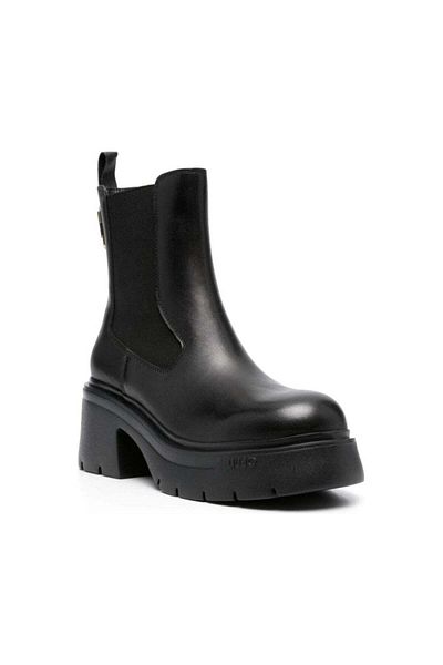 Liu Jo Black Booties Womens Shoes