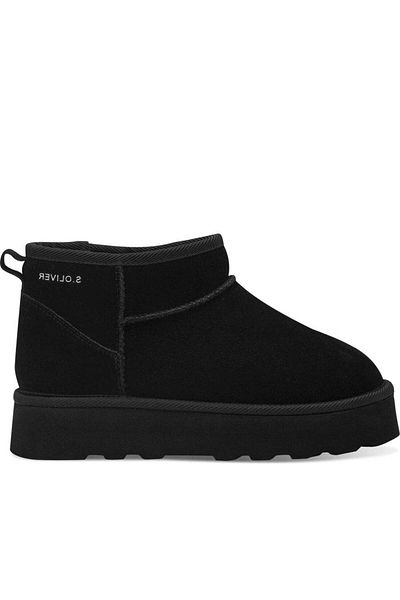 s.Oliver Cizme negre Pantofi dama