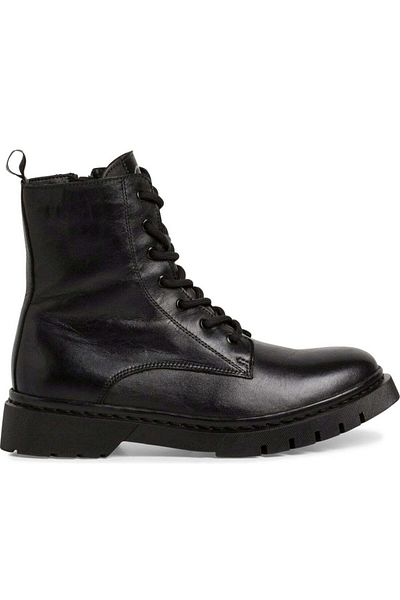 Tamaris Black Booties Womens Shoes