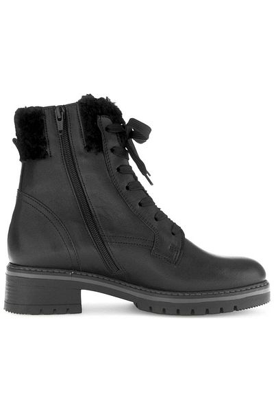 GABOR Black Booties Womens Shoes