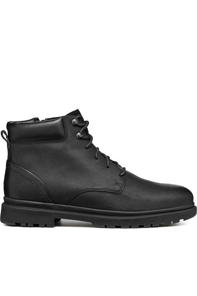 Geox Black Booties Mens Shoes