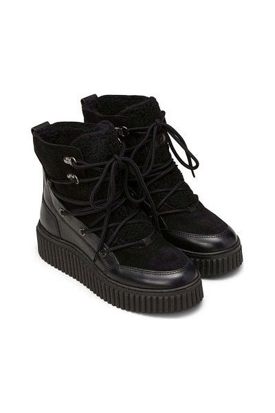 Marc O'Polo Black Booties Womens Shoes