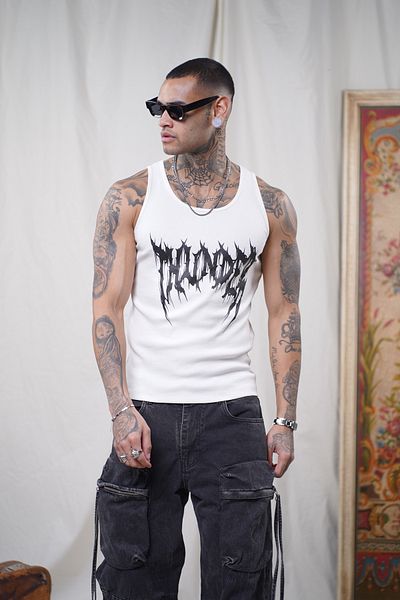 Butik Мъжка потник с принт отпред, плат с щампа TREND WE
