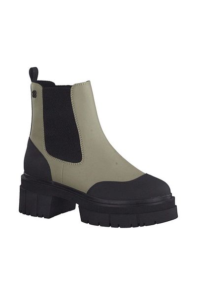 s.Oliver Green Booties Womens Shoes