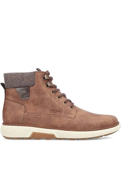 Rieker Brown Booties Mens Shoes