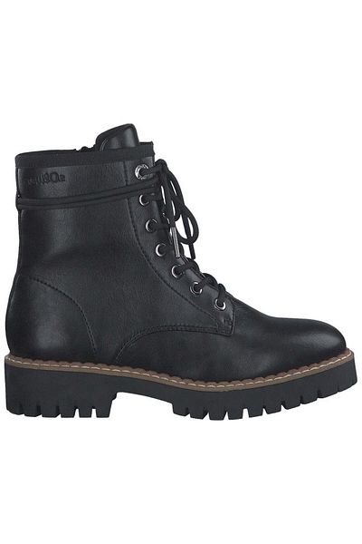 s.Oliver Black Booties Womens Shoes