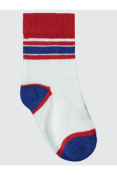 Civil Boys Boy's 3-Piece Socks 3-11 Years Red