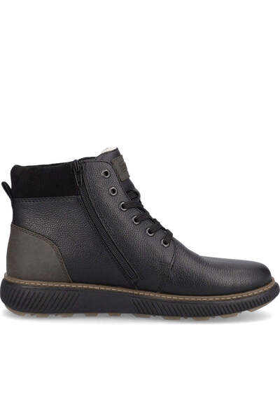Rieker Black Booties Mens Shoes