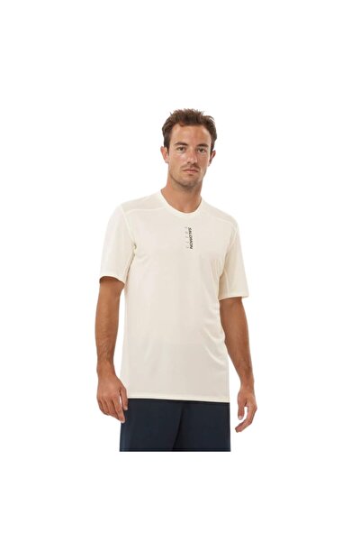 Salomon S/lab Ultra Fdh Erkek Beyaz Koşu Tişört ERKEK KOŞU T-SHIRT LC2252700