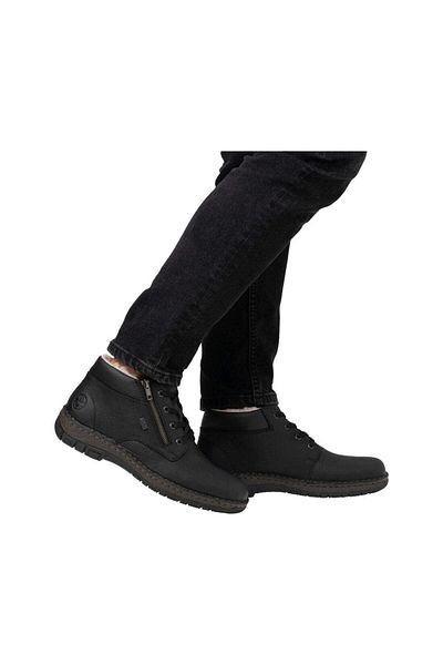 Rieker Cizme negre Pantofi barbati
