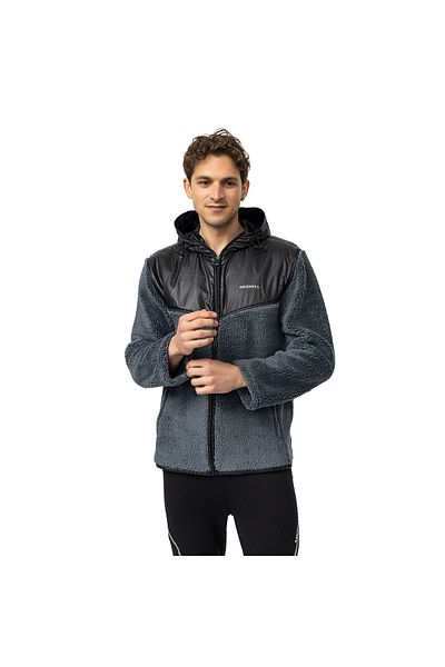 Merrell Ανδρικό Outdoor Dark Grey Textile Jacket - Job