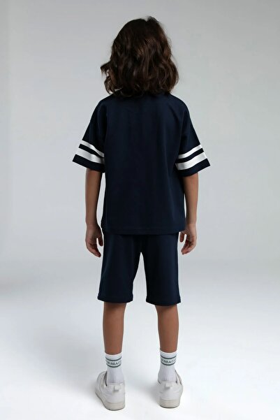 Rolypoly Велосипедний комір, 100% бавовна, короткі рукави, комплект шортів для хлопчиків