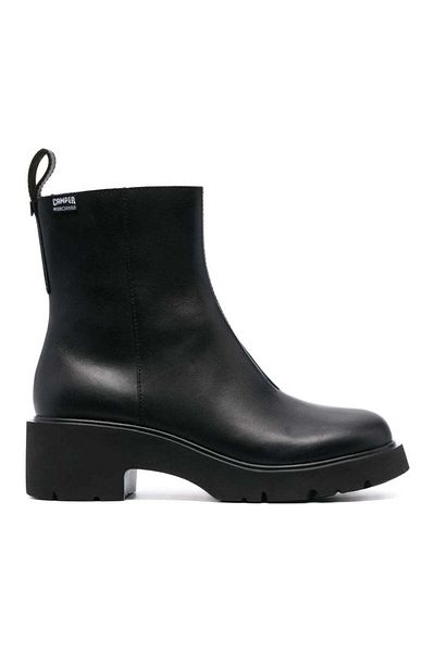 CAMPER Black Booties Womens Shoes