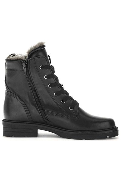 GABOR Black Booties Womens Shoes