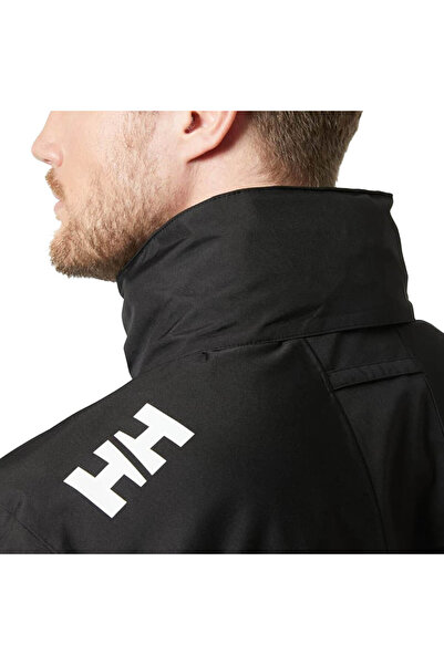 Helly Hansen Crew Hooded Coat Men's Black Coat Men's Coat Hha.34443