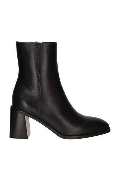 SALAMANDER Black Booties Womens Shoes