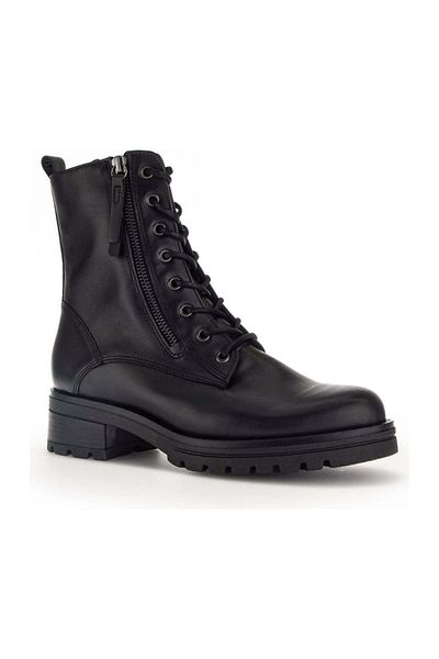 GABOR Black Booties Womens Shoes