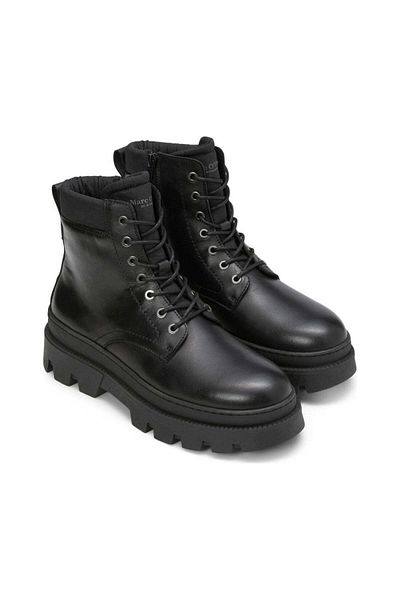 Marc O'Polo Black Booties Mens Shoes