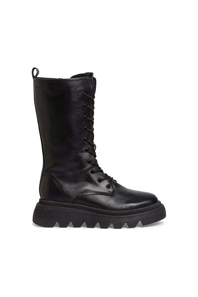 Tamaris Black Booties Womens Shoes